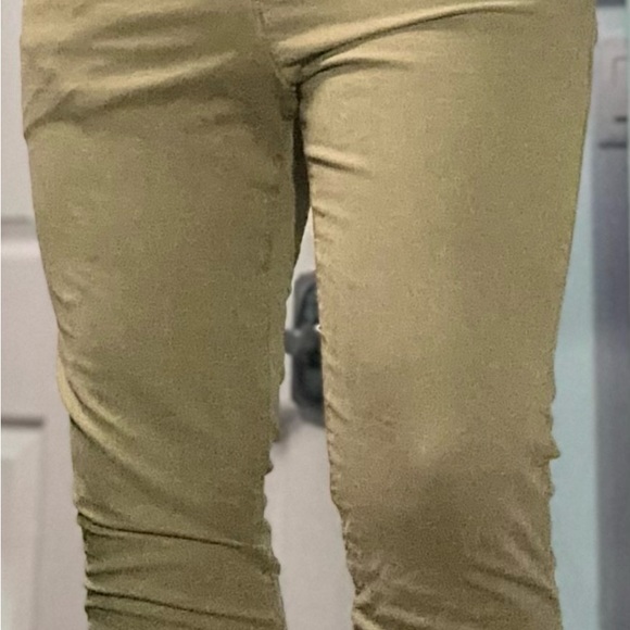 Brown American Eagle Flex Khaki Pants - Picture 3 of 4
